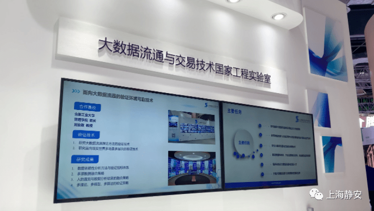 上海数据交易中心第一次在公开展会展示成果!_流通