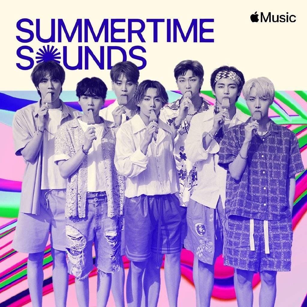 请来bts Summertime Sounds播放列表收听bts的夏日歌曲 App