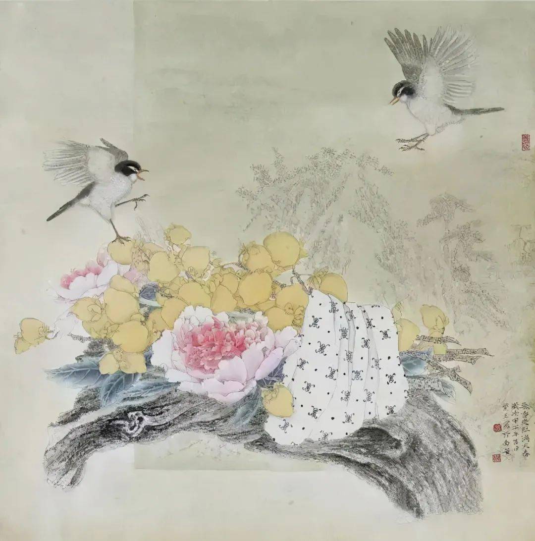 国画天地李紫玉工笔画格调清雅意境深远