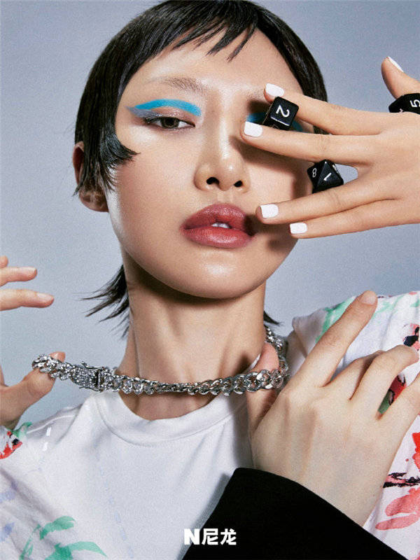 时尚博主nicoleju_携手nylon尼龙,拍摄不被定义的x美妆大片