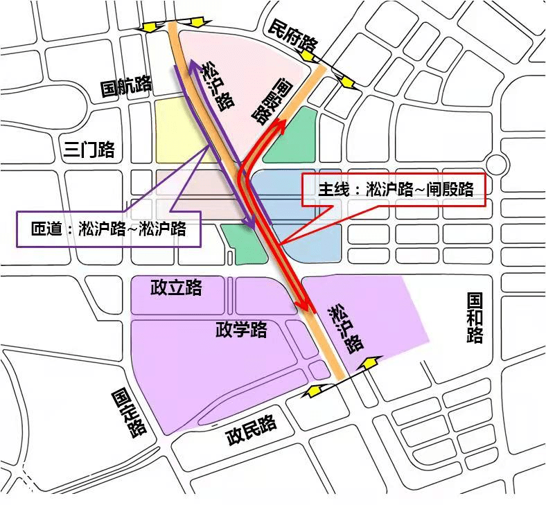 通車後,楊浦五角場,新江灣城等地區的市民出行更方便.