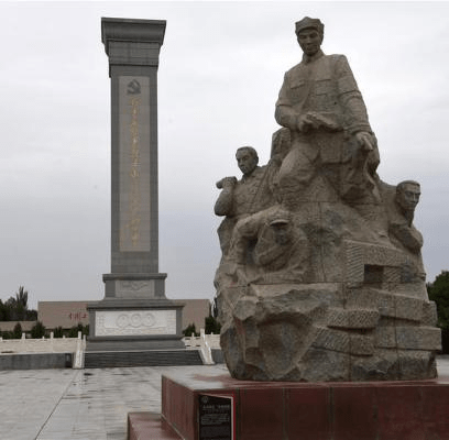 西路军幸存者符攀泽吃尽人间苦楚守高台烈士陵园8000多个日夜