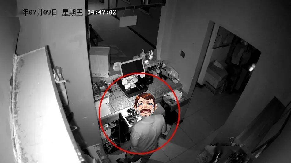 【我为群众办实事】小偷夜里进商城,监控设备拍下贼人偷盗20间商铺全