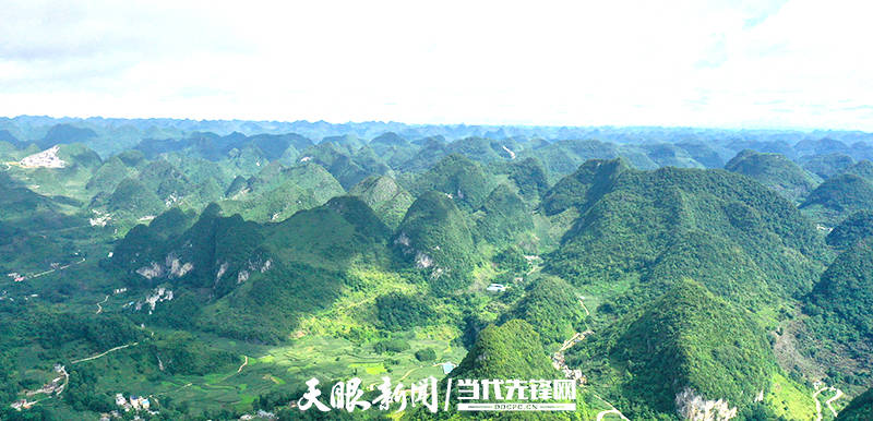 册亨秧庆万重山风景区图片