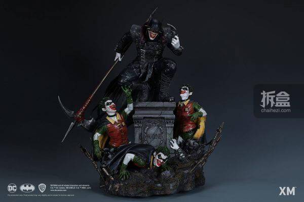 xm studios 1/4 dc系列 狂笑之蝠 雕像