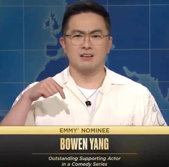 华裔喜剧演员兼编剧杨伯文(bowen yang)本月13日因