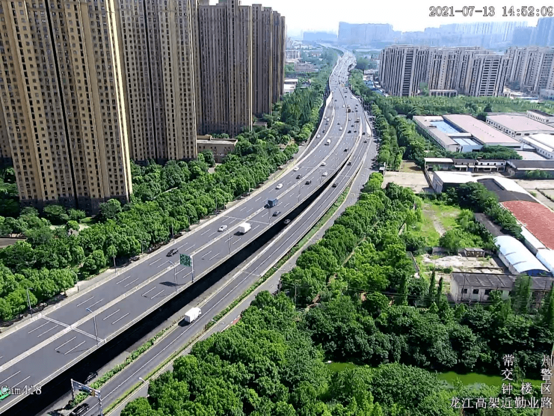 龙江路高架图片