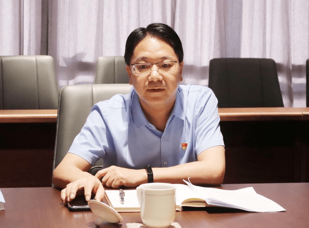 市委常委宣传部长江金永一行到城东街道开展党史学习教育专题调研