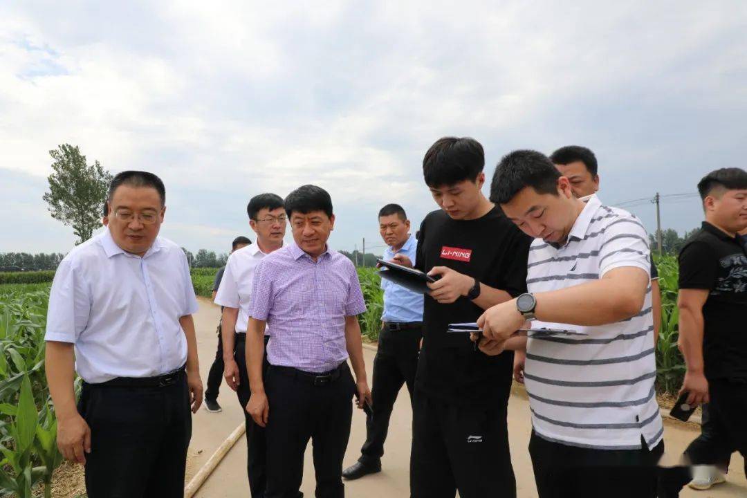 省农田水利设施排查整改检查组莅临柘城调研指导工作