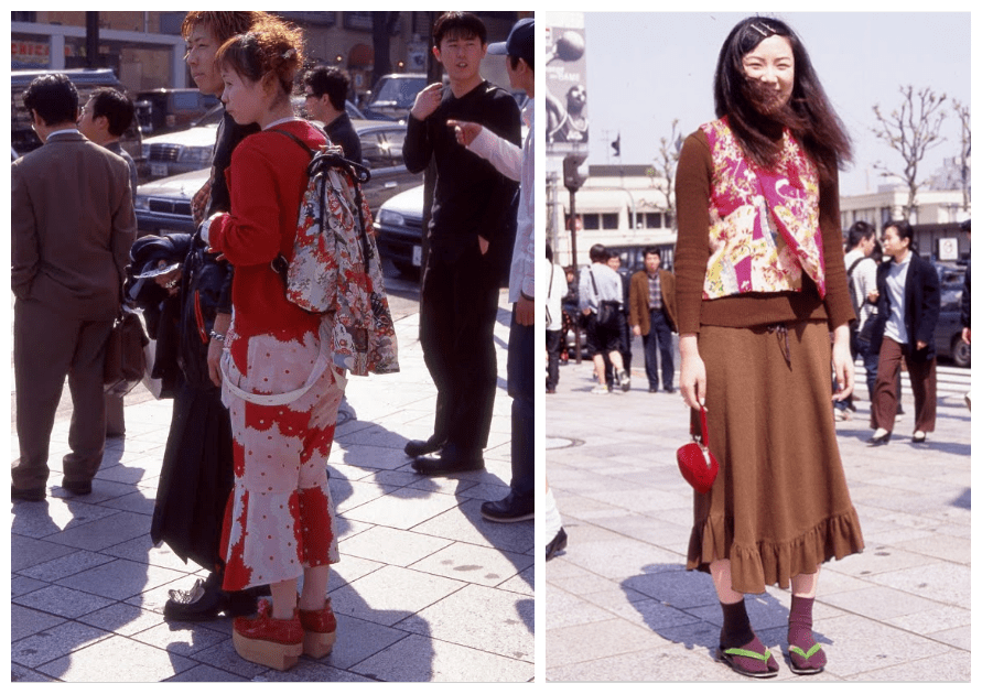 文化|东京街拍四十年:1988年的小姐姐我可以!