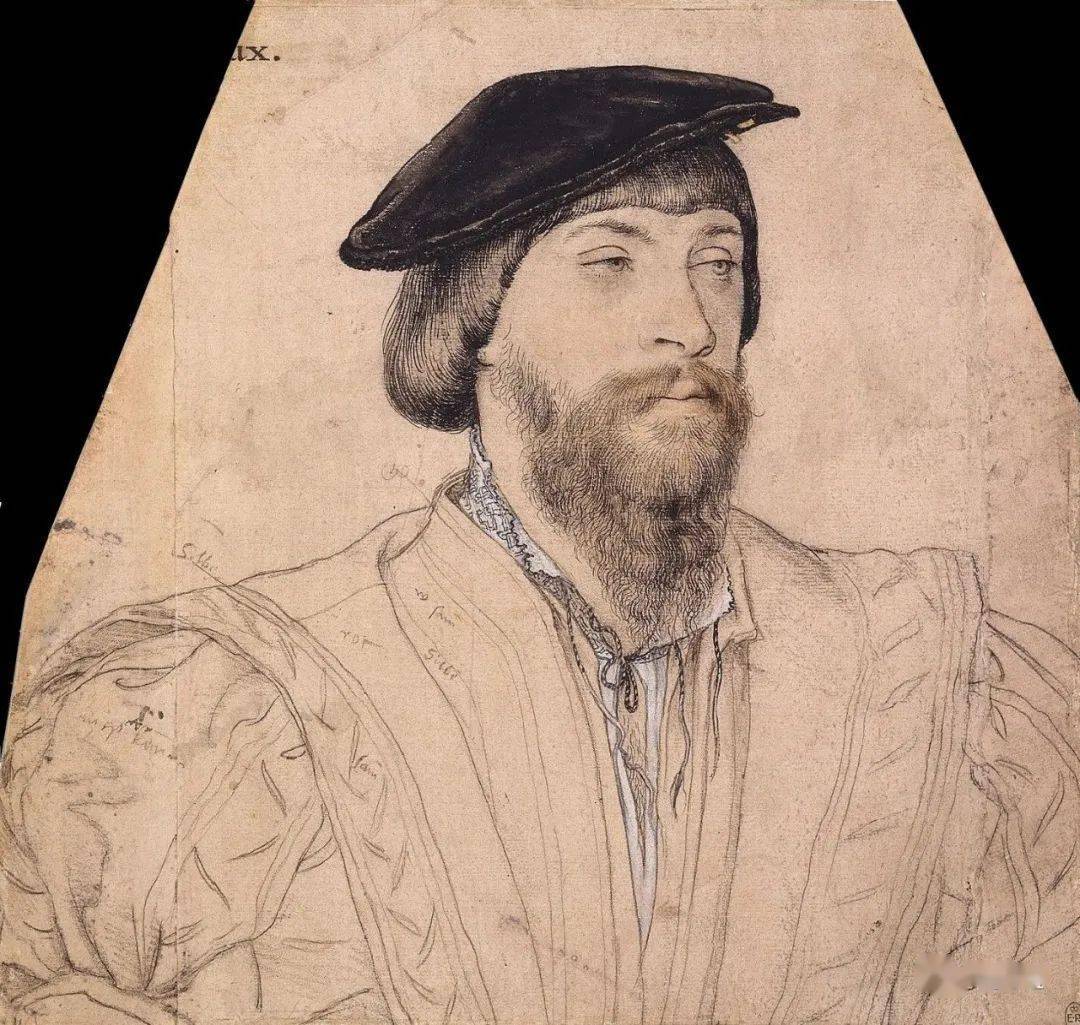 【砚外之艺】 重温古典素描大师——荷尔拜因笔下的肖像(高清)_平台