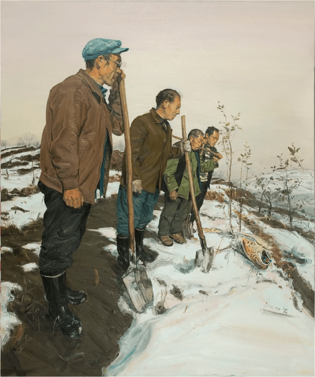 油画名家张立农诗意的叙事过程中寻找民族文化精神