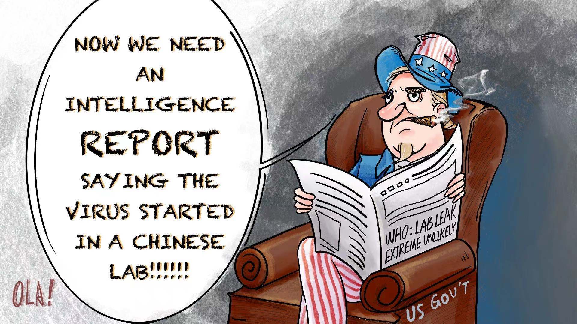 【漫评】美国病毒溯源政治化企图遭打脸