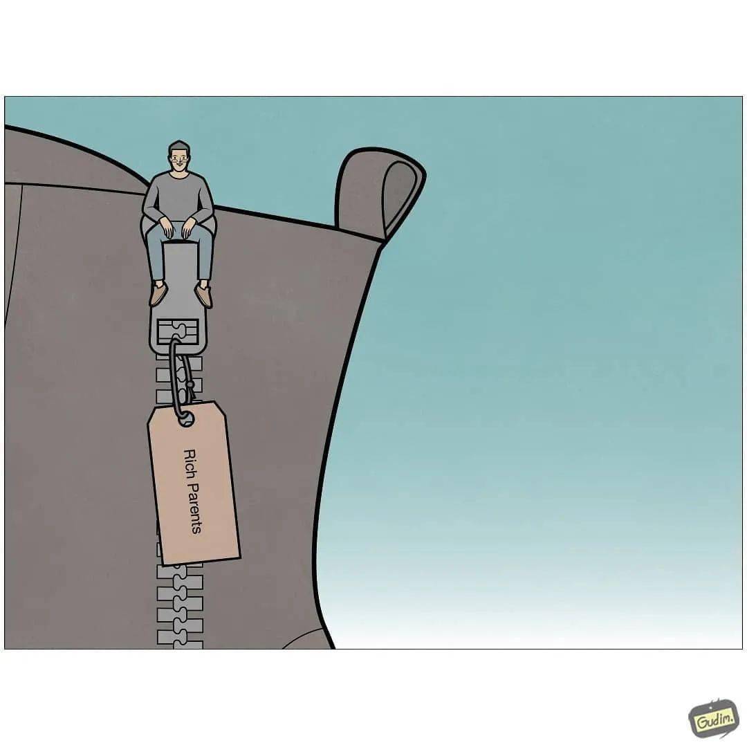 想笑又笑不出来的成人黑色幽默漫画张张刷爆全网90人却没看懂你呢