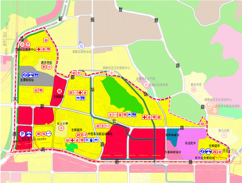 乌当区水田镇规划图图片