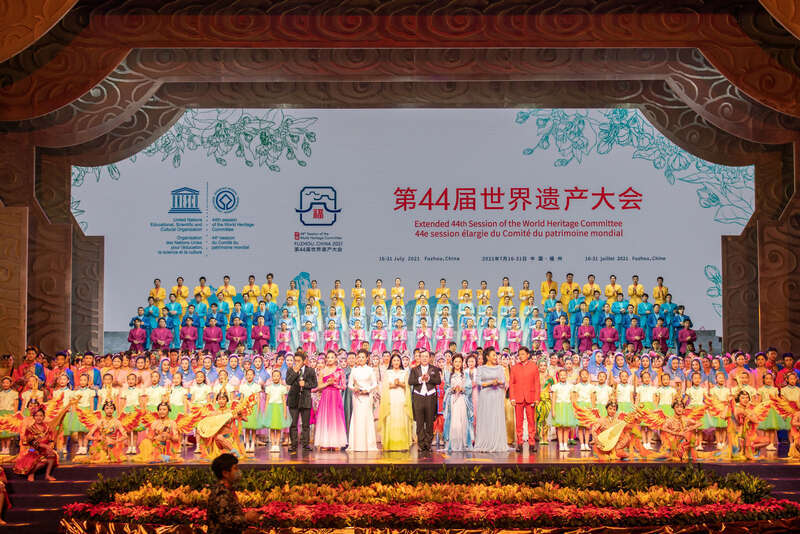 遗产大会是在新冠肺炎疫情在全球持续肆虐的背景下举办的,本应在2020