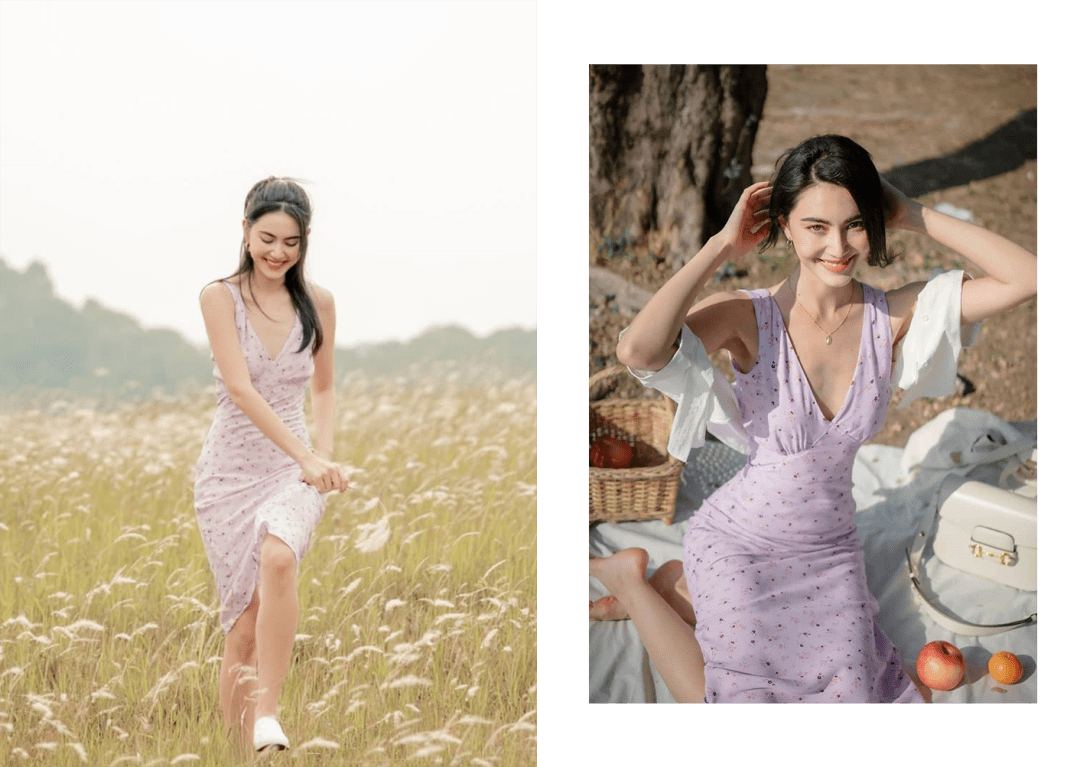 上衣|泰式美人Mai的夏日穿搭，你确定不想学？