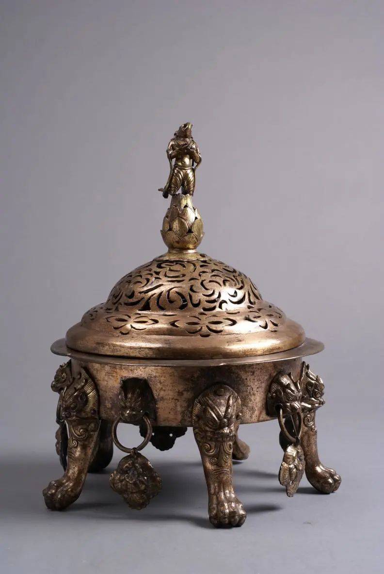 古代 中国 青秋時代 青銅鈴 古銅 銅鐸 古銅 箱