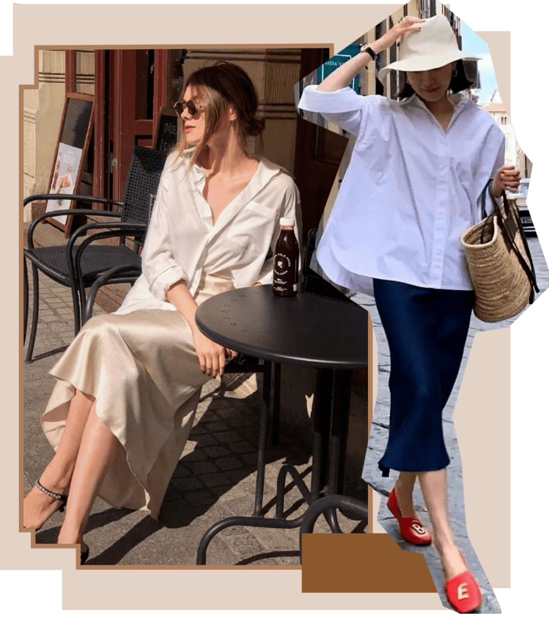 吊带|28套夏日法式穿搭，慵懒浪漫，真的太太太心机了！