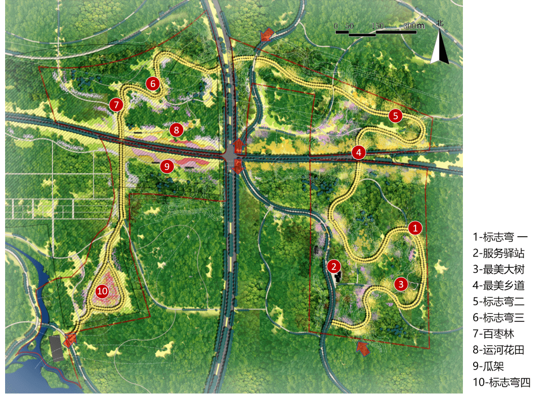 雄安郊野公园地图图片