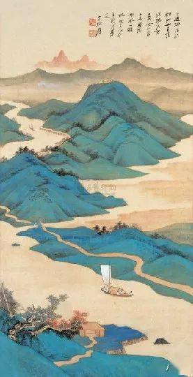 八雅轩丨【八雅丹青】现当代名家：张大千彩色山水人物作品欣赏_影响