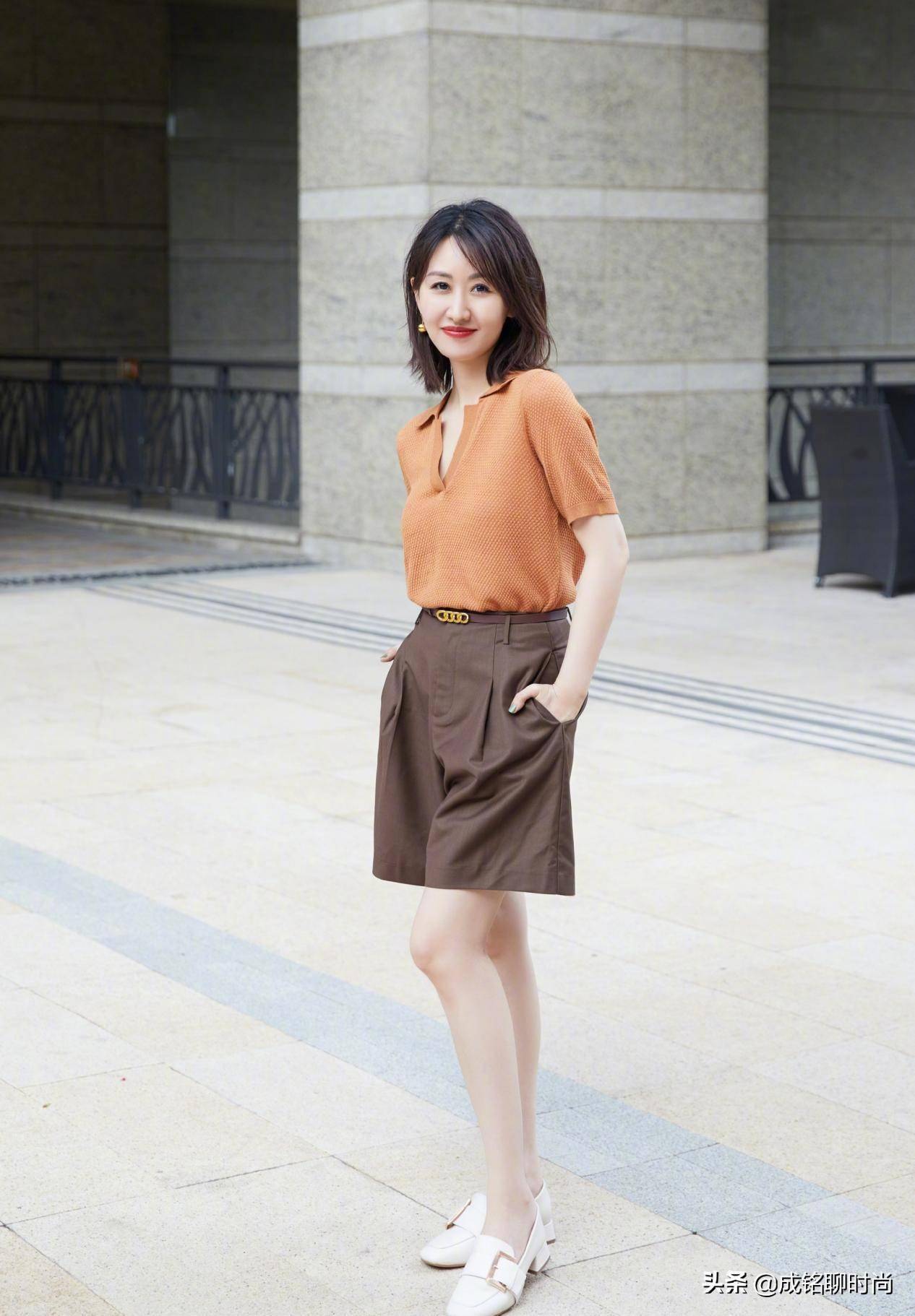 奔四女性这样穿 不老气 简单大方还不装嫩 时尚减龄又显气质 夏日总