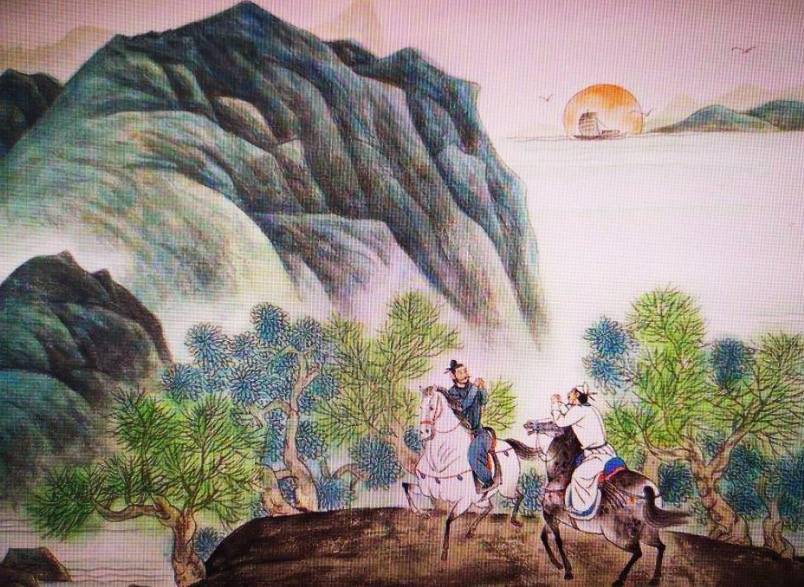 李白的一首千古名作 全诗四十字 把离别写得深切感人 游子意