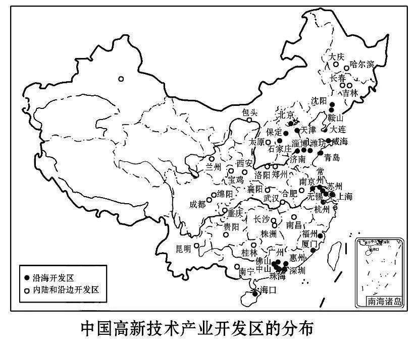 中国地图高清版大图（高中地理超清版54幅中国地图）-图32