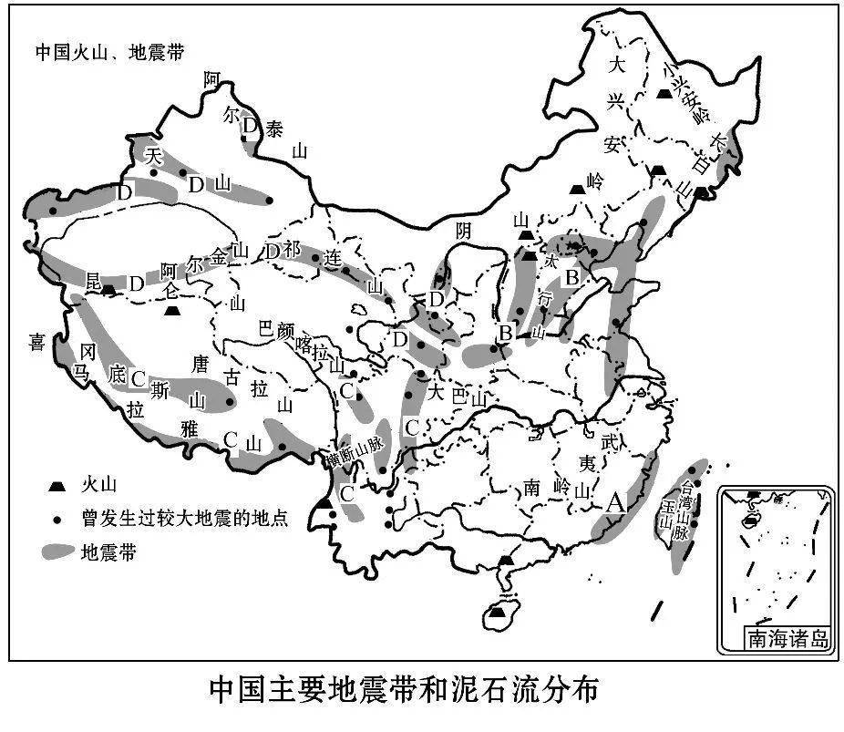 中国地图高清版大图（高中地理超清版54幅中国地图）-图7