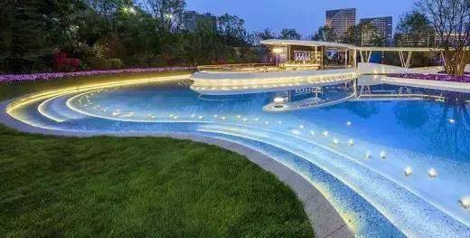 高颜值的镜面水景设计灵动之美