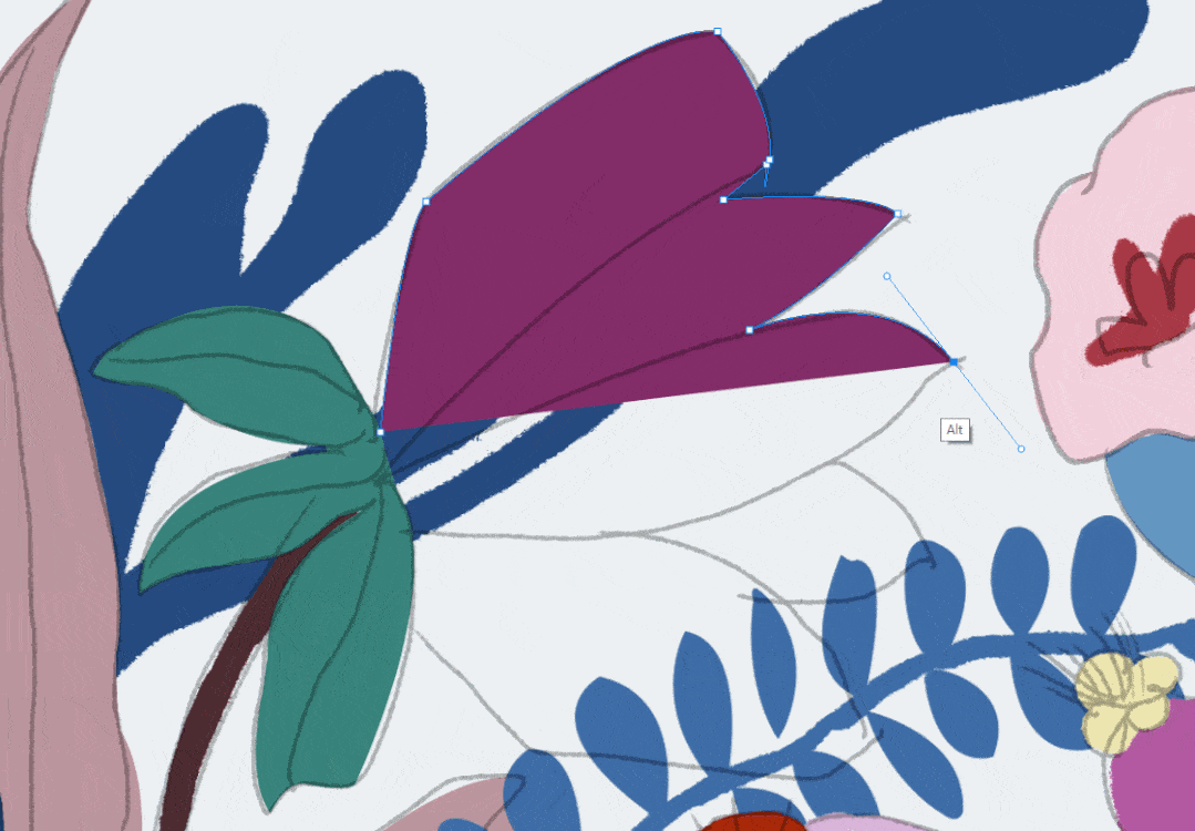 duang!duang!色稿就完成了.可以根据以上方法可以搭配出多种配色方案.