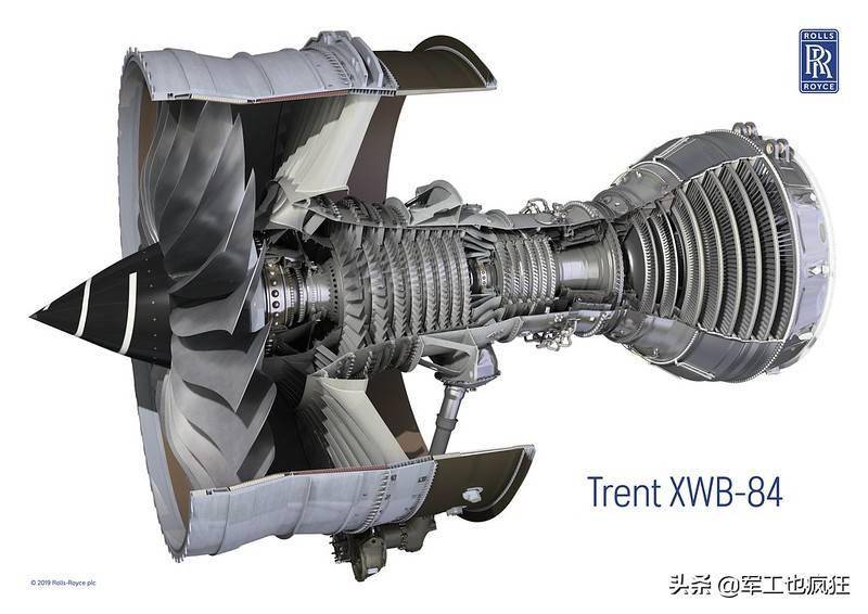 这才是英国速度航发巨头罗罗七年交付1000台超级发动机