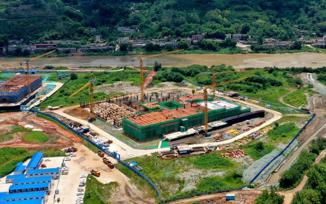 四川江口沉银博物馆进入主体施工 预计明年底建成
