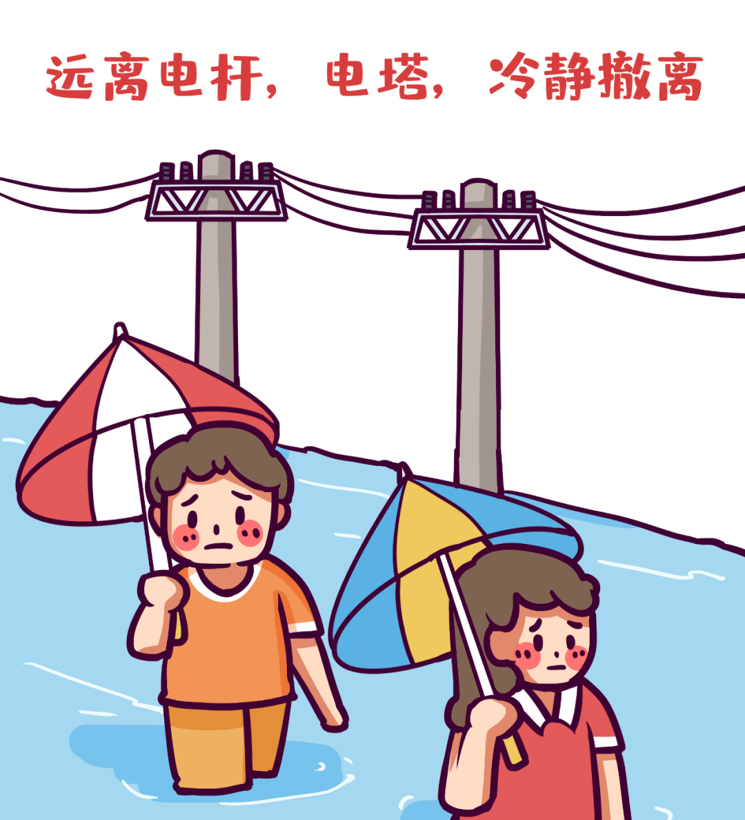 洪澇災害發生時的自救