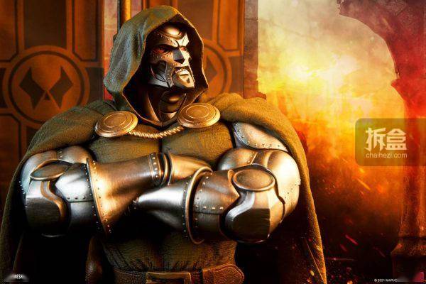 sideshow marvel漫威 doctor doom 毁灭博士 雕像
