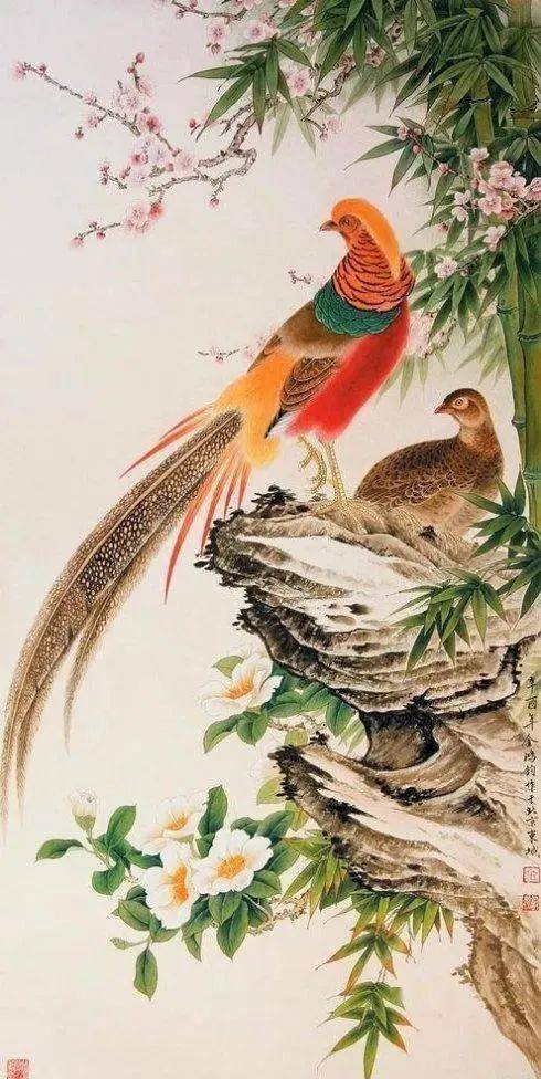 清爽怡人花鳥28圖