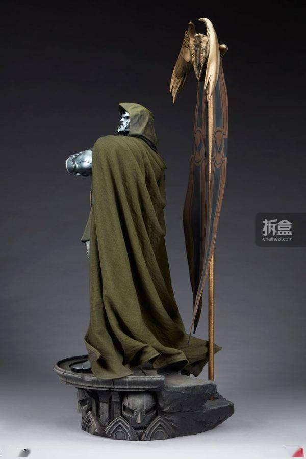 sideshow marvel漫威 doctor doom 毁灭博士 雕像