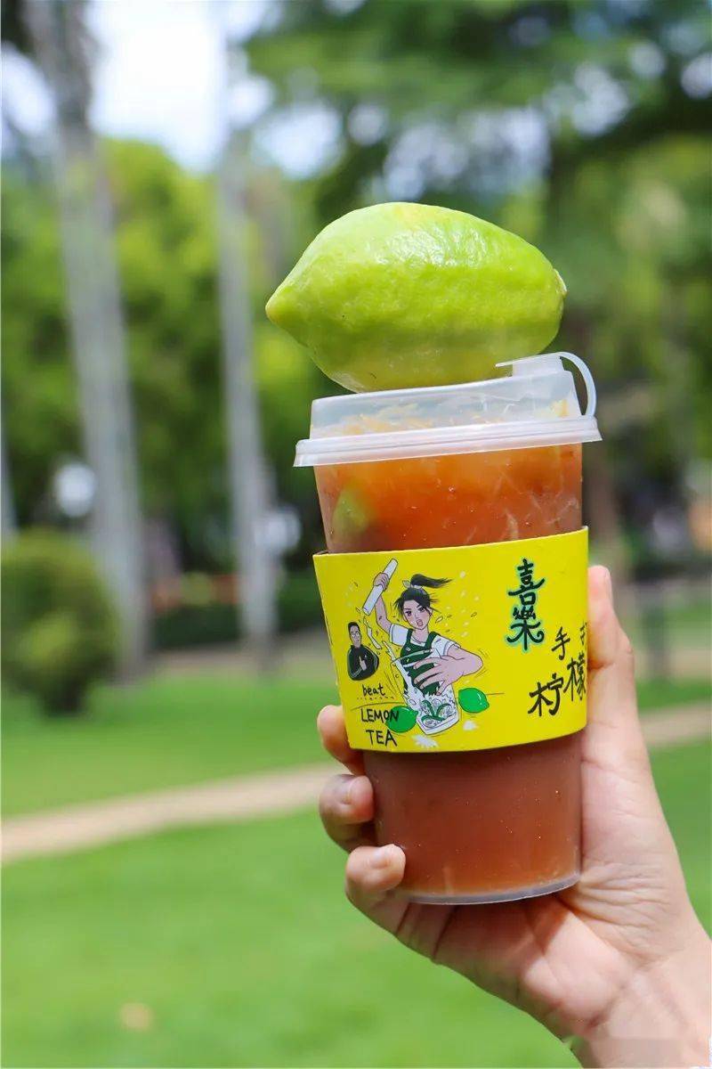 6.6元!5折!火遍深圳的"排队王"来漳州了!网红手打柠檬茶!我每天都去喝