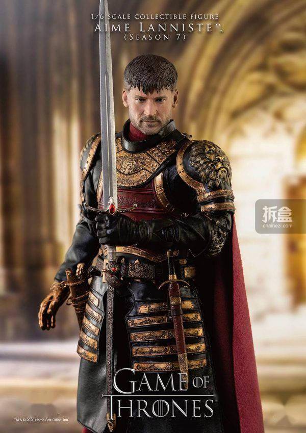 角色|ThreeZero 新品：1/6 《权力的游戏》第七季 – 弑君者 詹姆·兰尼斯特