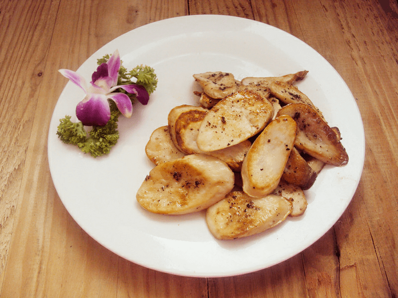 素食菜譜黑胡椒香煎杏鮑菇營養簡便又低脂