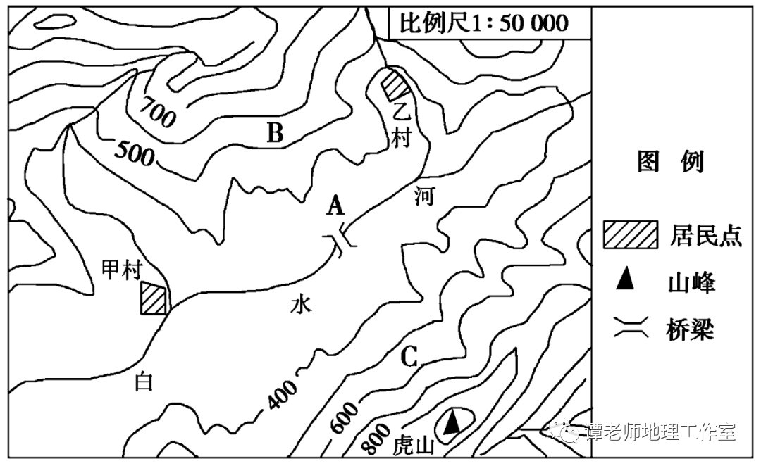 cad怎么画等高线地形图图片