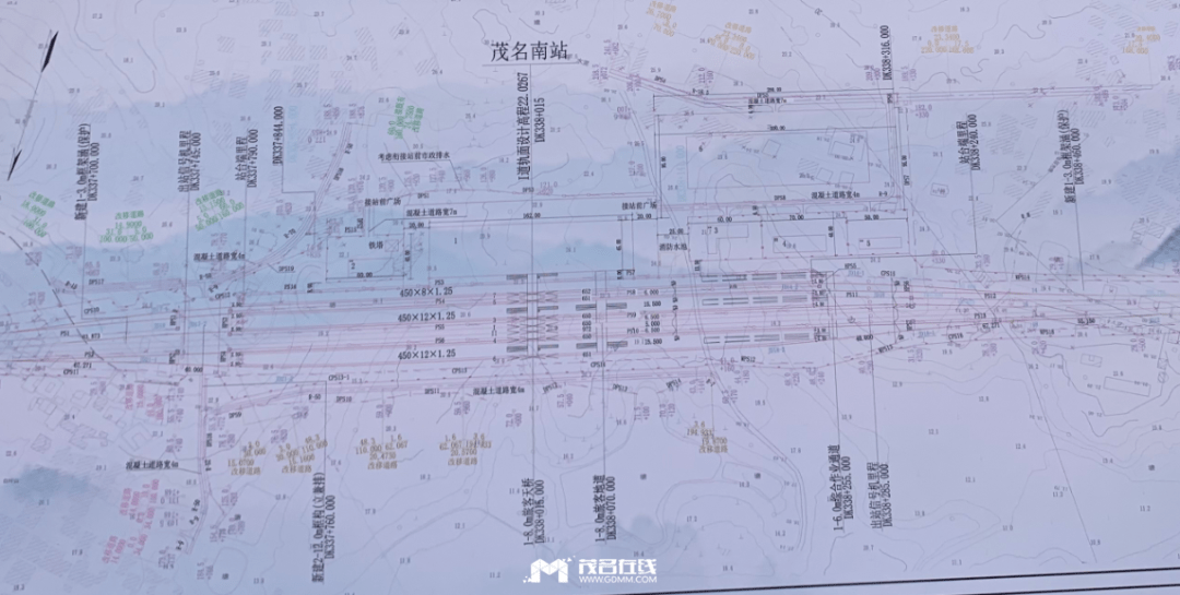 总投资564亿元茂名南站综合交通枢纽配套工程一期来了