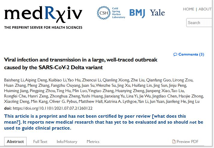 接种|德尔塔有多“毒”？病毒载量为原始毒株1260倍 专家：疫苗正在发挥防重症保护效力 最危险的是未接种疫苗人群