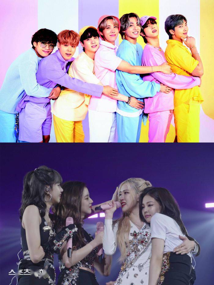 防弹少年团·blackpink被选为与夏季休假地很搭的爱豆