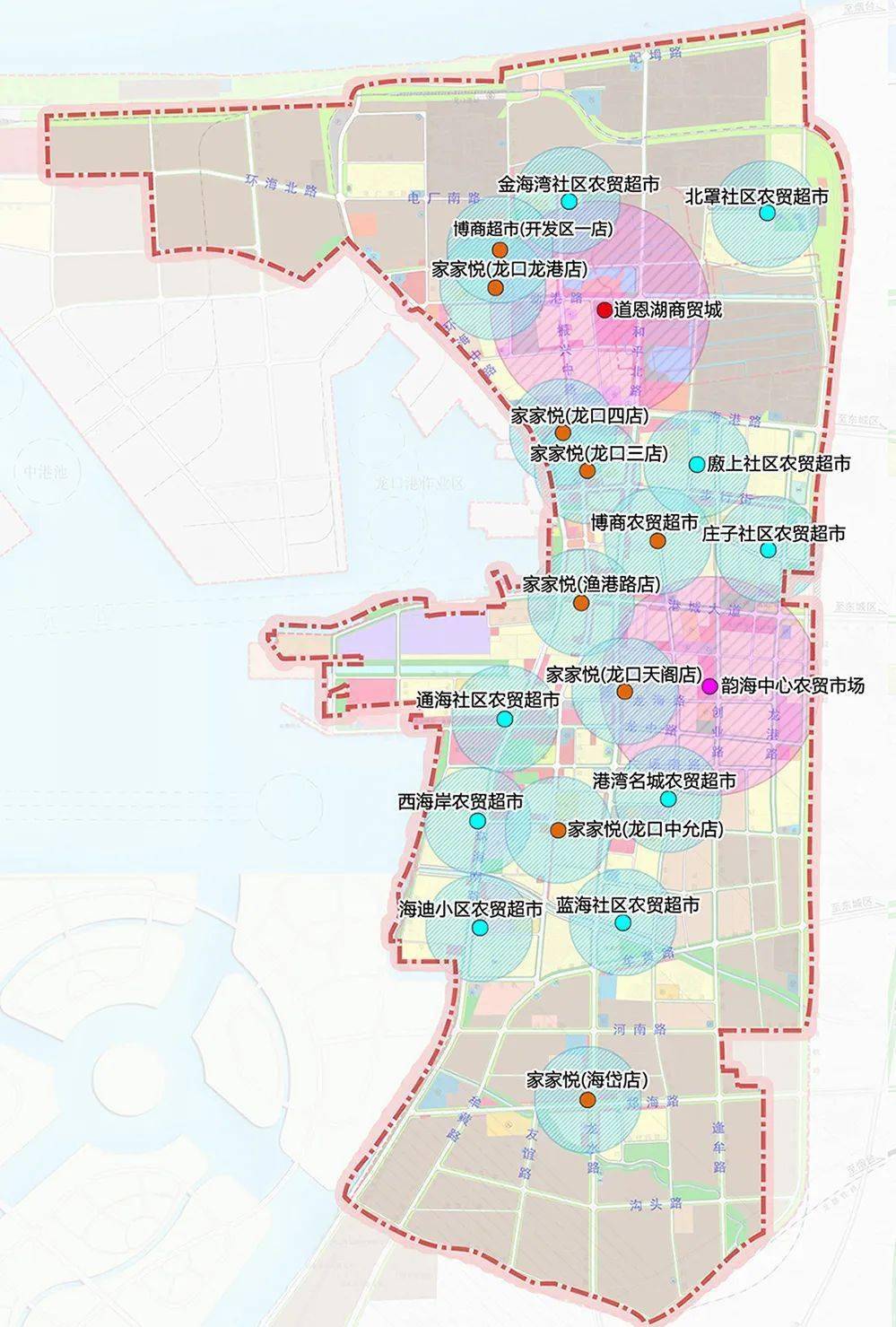 龙口市城市规划图图片