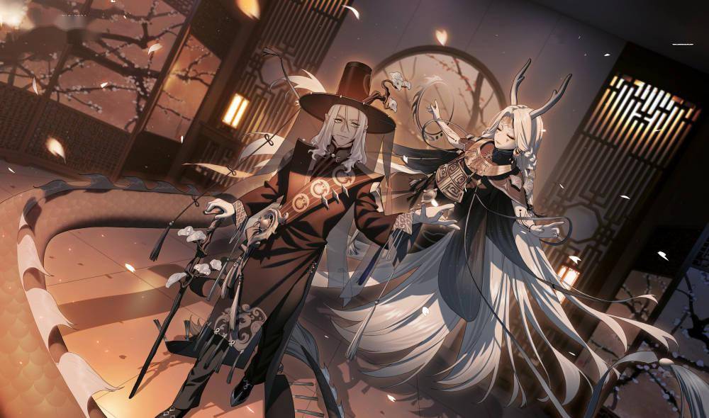 风姿俊朗!《非人学园》明星广目琳琅品级时装「翰墨飞白」来袭