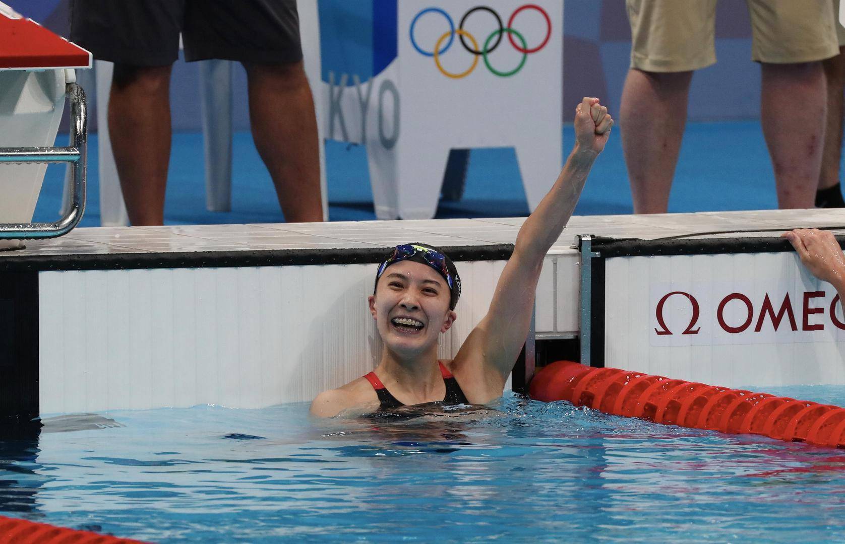 奥运泳池再出"黑马,大桥悠依成为日本女子游泳首位双冠王