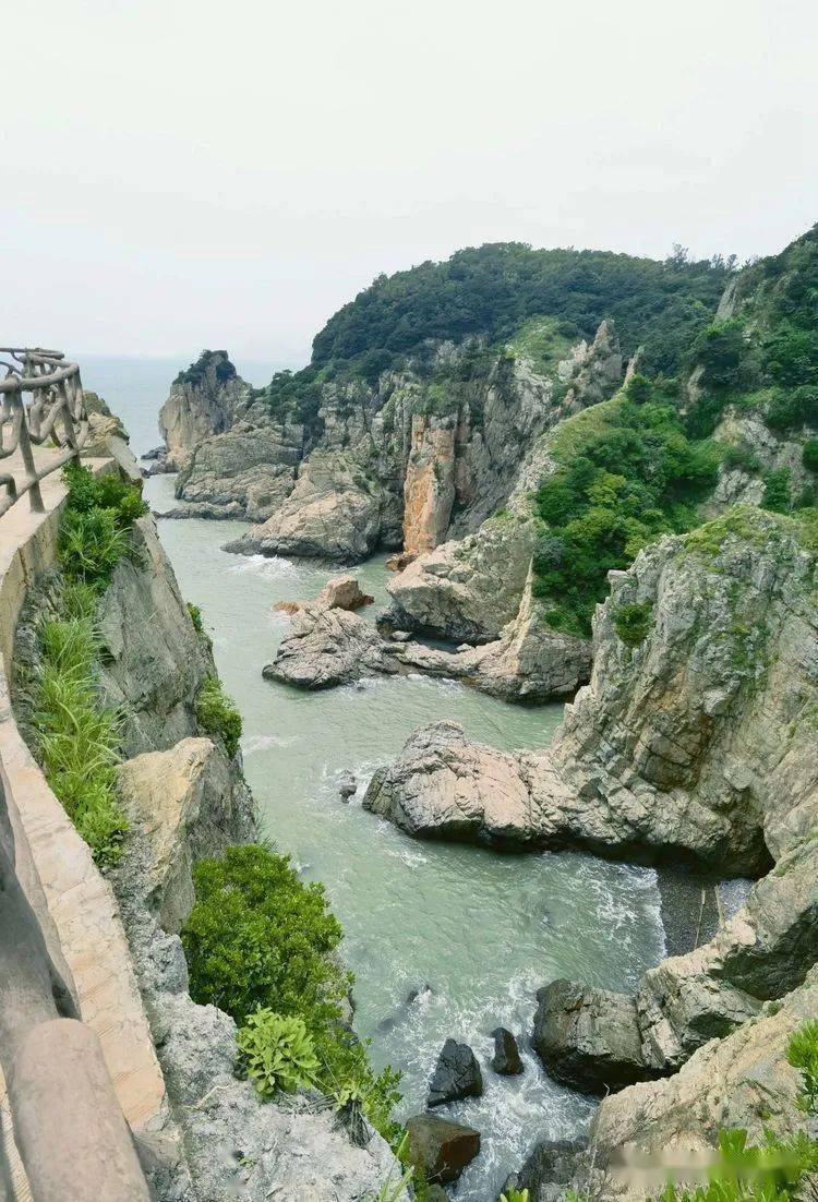 重游半屏山——走栈道,看"神州海上第一屏"_洞头