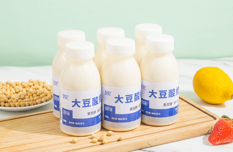 用大豆发酵的纯素酸奶,富含膳食纤维和植物蛋白,全家都爱喝!_阿番