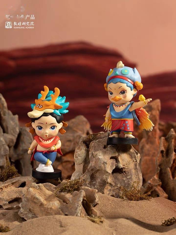 敦煌研究院天龙八部盲盒天猫首发文物盲盒迎来销售春天